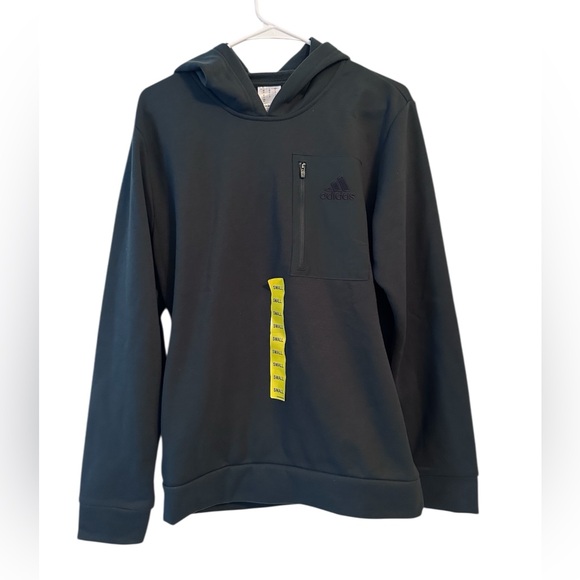 adidas Tops - Adidas olive green hoodie NWT